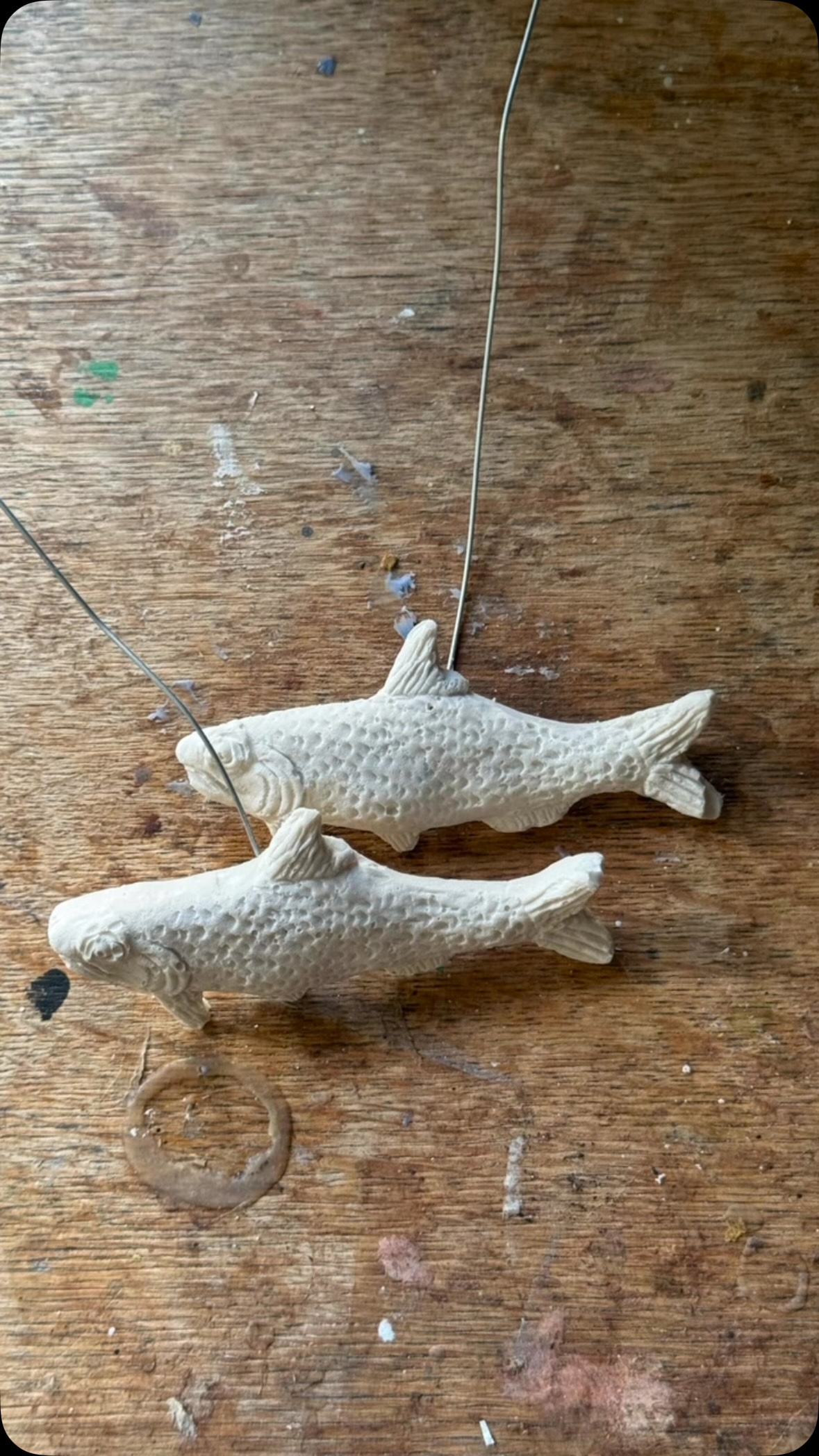 My shoal of fish is growing… These fish will be incorporated into the Bucca commission for @darkcornwall 
.
.
.
.
.
#flotsam_fables #flotsam_fables_art #darkcornwall #bucca