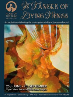 I am so chuffed to have been chosen to display my work at @heartofthetribegallery in Glastonbury. The exhibition is called ‘A Tangle of Living Things’ and runs until the 7th of September. There are so many fabulous artist and work taking part in the exhibition. Do pop in if you are in the area, it’s an absolute feast for the eyes…! 
The gallery is just beautiful as well with gorgeous gardens at the back…
.
.
.
.
.
#heartofthetribe #flotsam_fables #flotsam_fables_art