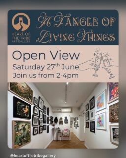I’m so happy to be part of this exhibition @heartofthetribegallery